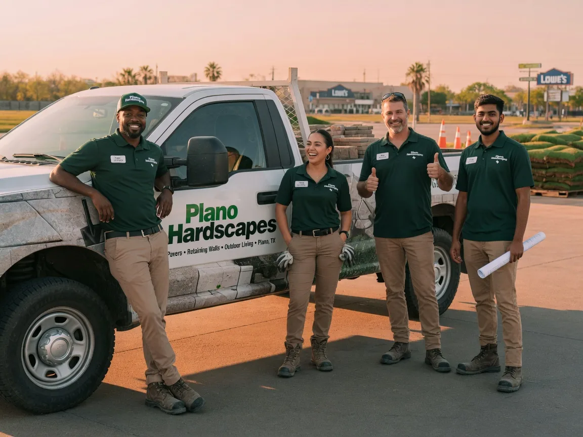 Hardscape Design company in Hamshire, TX